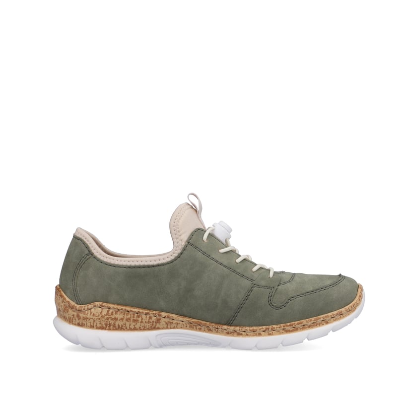 Rieker Artikelnummer N42G0-52 Rieker Damen Slipper mintgrün Outlet