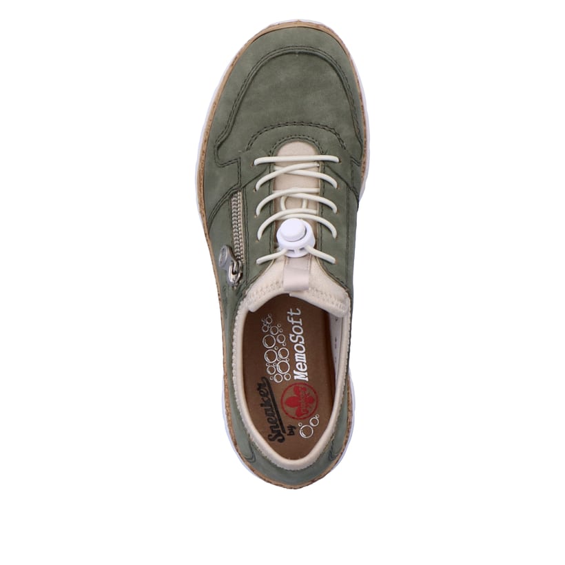 Rieker Artikelnummer N42G0-52 Rieker Damen Slipper mintgrün Outlet