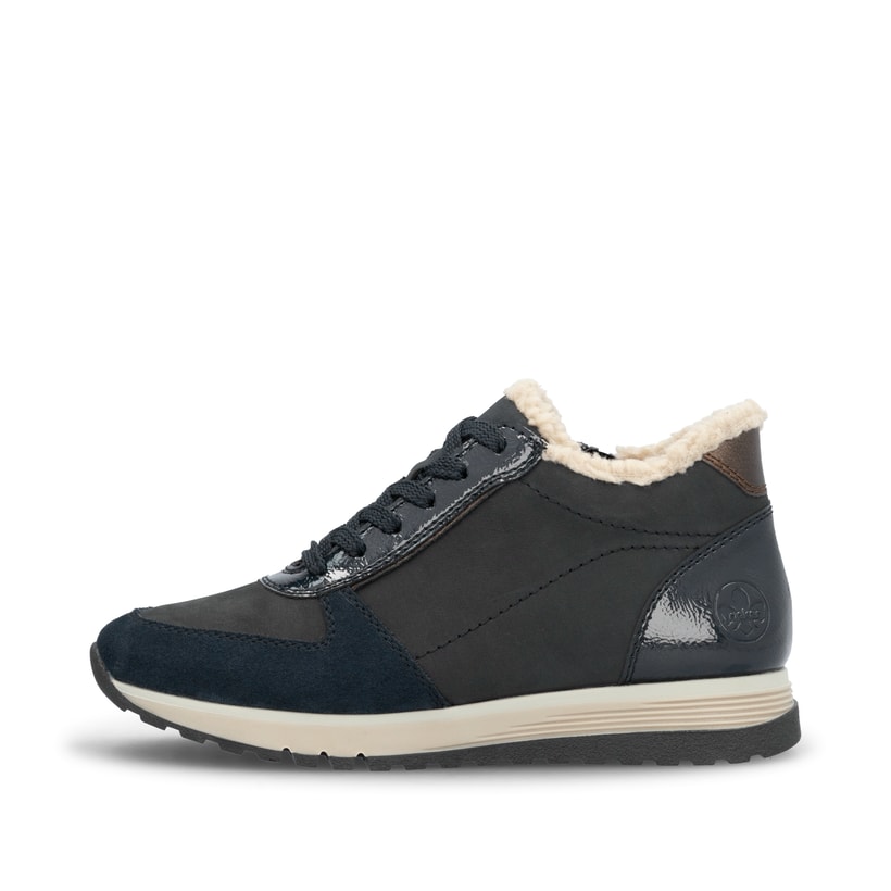 Rieker Artikelnummer 49004-14 Rieker Damen Schnürschuhe marineblau
