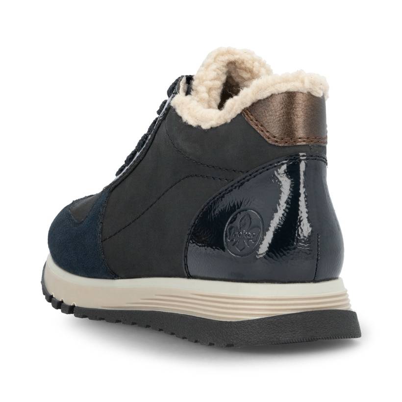 Rieker Artikelnummer 49004-14 Rieker Damen Schnürschuhe marineblau im Angebot
