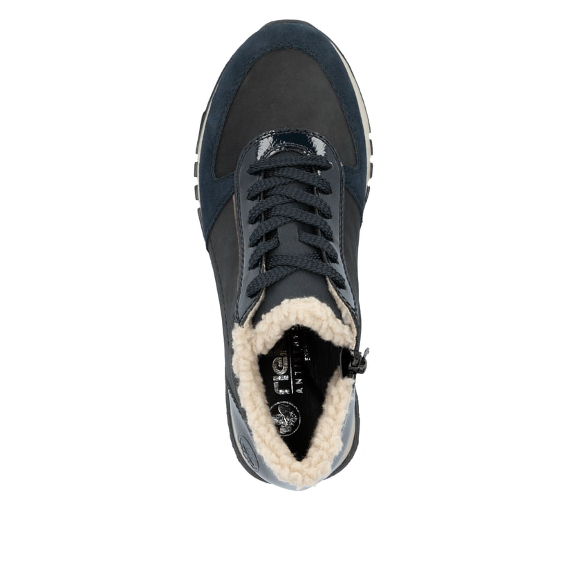 Rieker Artikelnummer 49004-14 Rieker Damen Schnürschuhe marineblau im Angebot