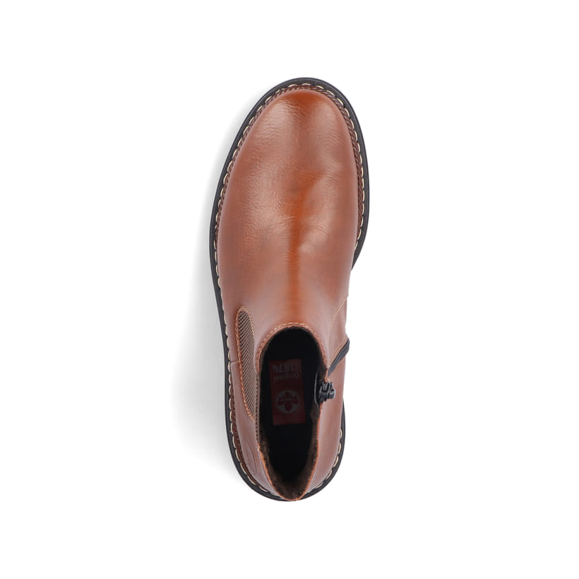 Rieker Artikelnummer 52051-23 Rieker Damen Chelsea Boots fuchsbraun Schlussverkauf