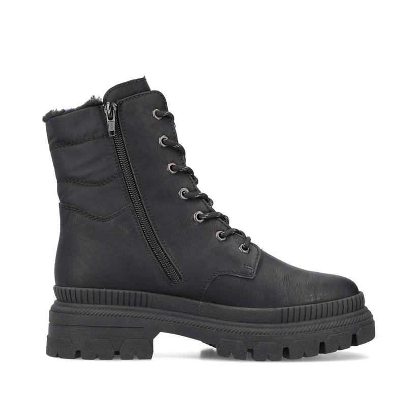 Rieker Artikelnummer Y9331-00 Rieker Damen Schnürstiefel nachtschwarz Blitzverkäufe