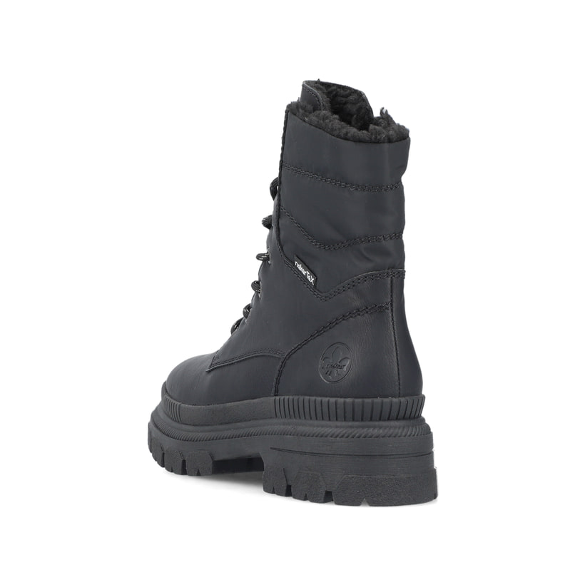 Rieker Artikelnummer Y9331-00 Rieker Damen Schnürstiefel nachtschwarz Blitzverkäufe