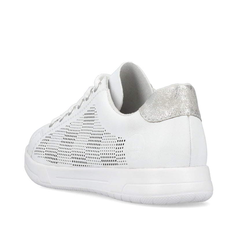 Rieker Artikelnummer 45606-80 Rieker Damen Sneaker Low reinweiss Outlet