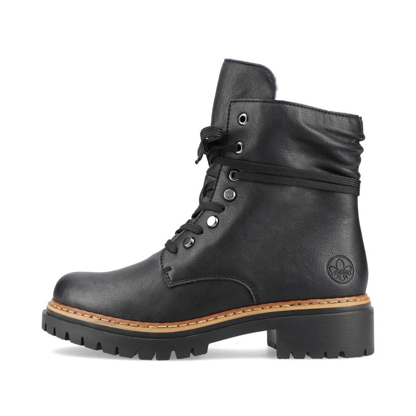 Rieker Artikelnummer 72621-00 Rieker Damen Biker Boots tiefschwarz
