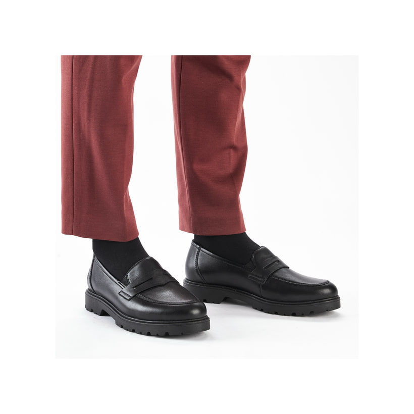 Rieker Artikelnummer 45560-02 Rieker Damen Slipper schwarz Meist gekauft