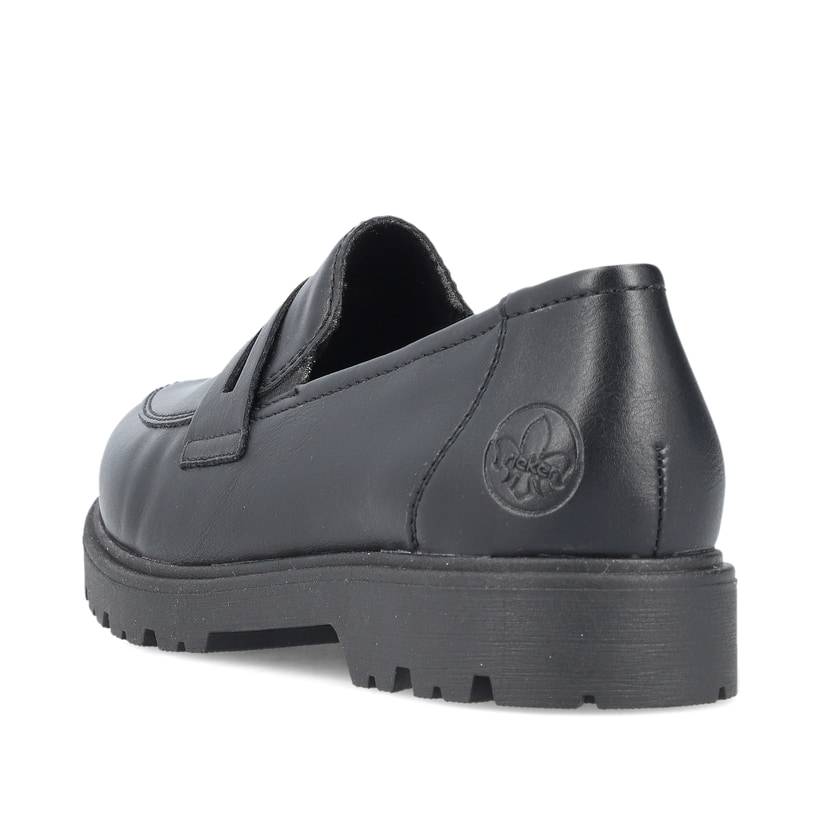 Rieker Artikelnummer 45560-02 Rieker Damen Slipper schwarz Meist gekauft