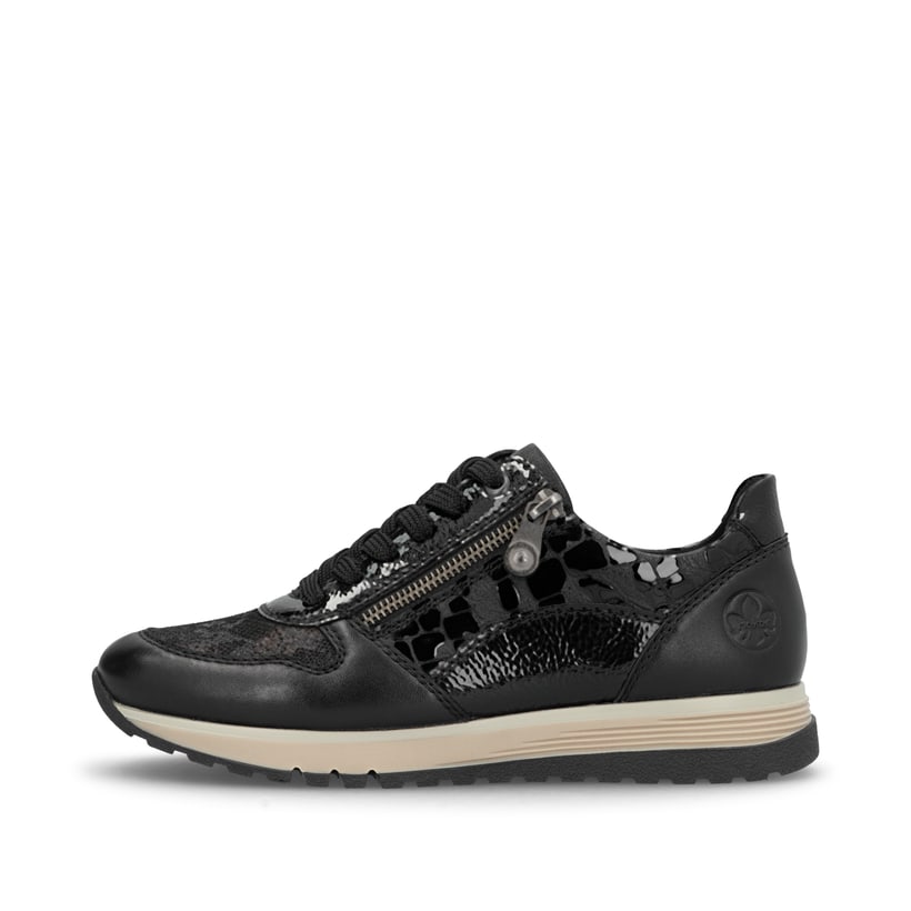 Rieker Artikelnummer 49003-00 Rieker Damen Sneaker Low urbanschwarz
