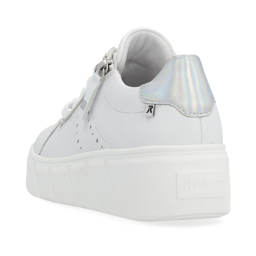 Rieker Artikelnummer W0505-80 Rieker Damen Sneaker Low clear white Online