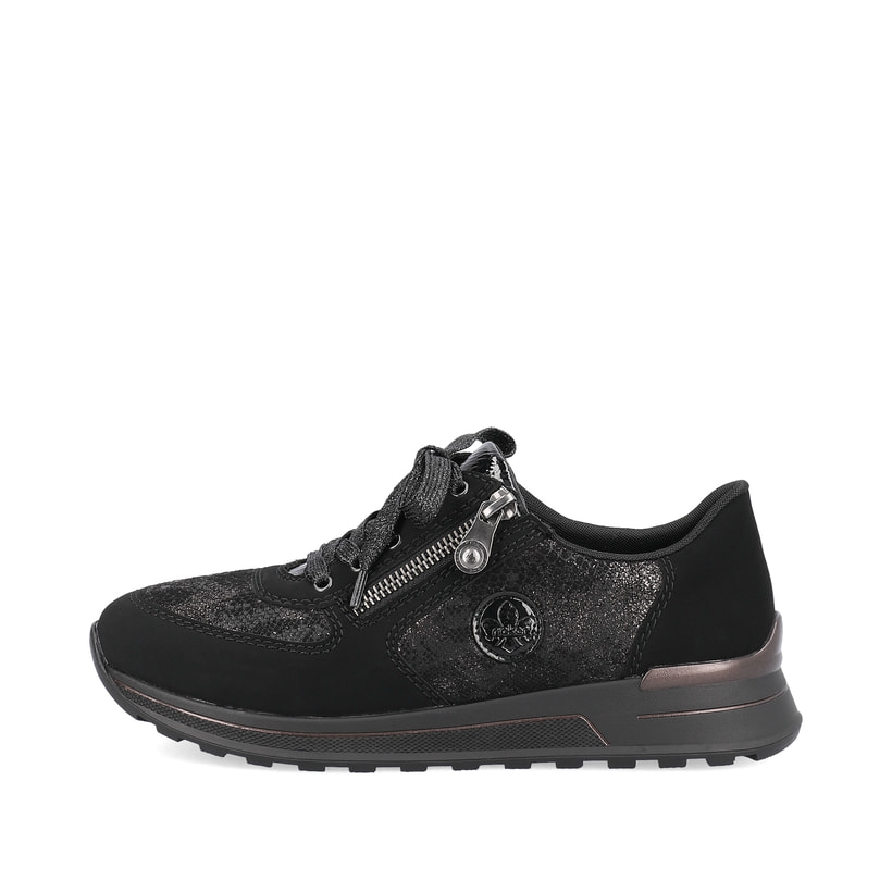 Rieker Artikelnummer N1411-90 Rieker Damen Sneaker Low nachtschwarz