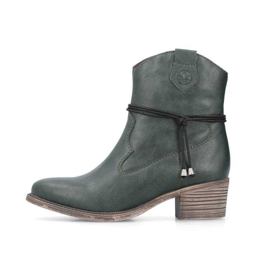 Rieker Artikelnummer 73158-54 Rieker Damen Stiefeletten blaugrün