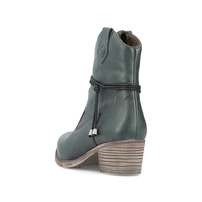 Rieker Artikelnummer 73158-54 Rieker Damen Stiefeletten blaugrün Blitzverkäufe