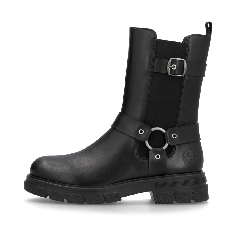 Rieker Artikelnummer Z9177-00 Rieker Damen Chelsea Boots mitternachtsschwarz