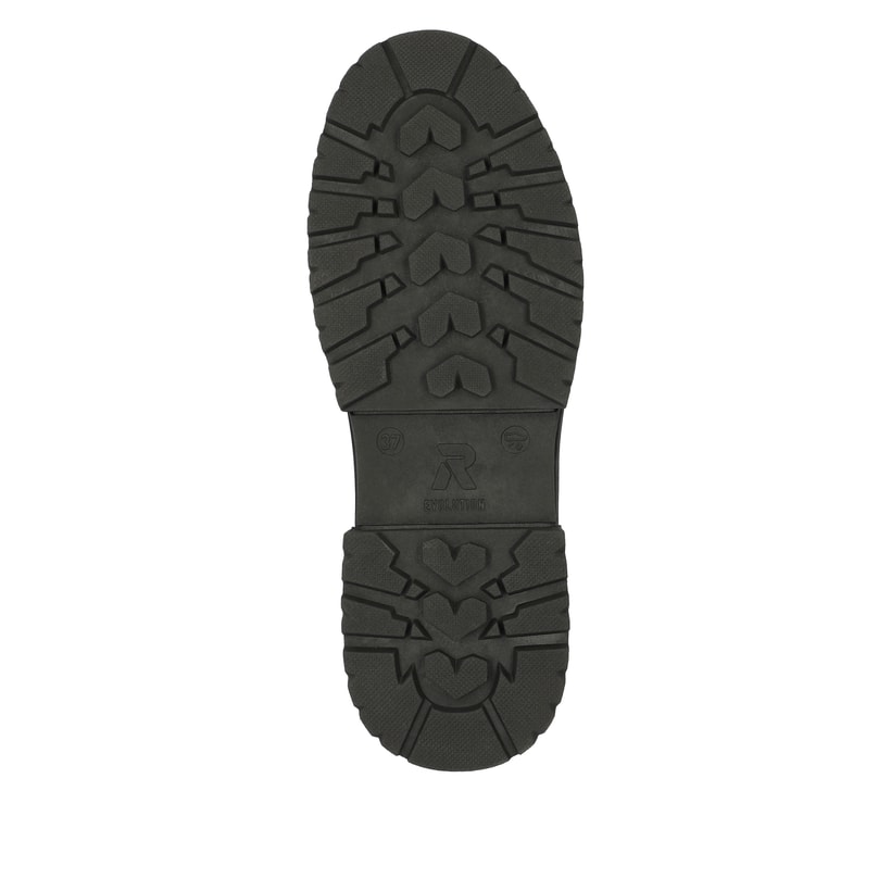 Rieker Artikelnummer W0371-52 Rieker Damen Schnürstiefel army-green black Auslauf