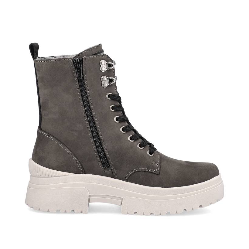 Rieker Artikelnummer W0371-42 Rieker Damen Schnürstiefel graphite Angebote