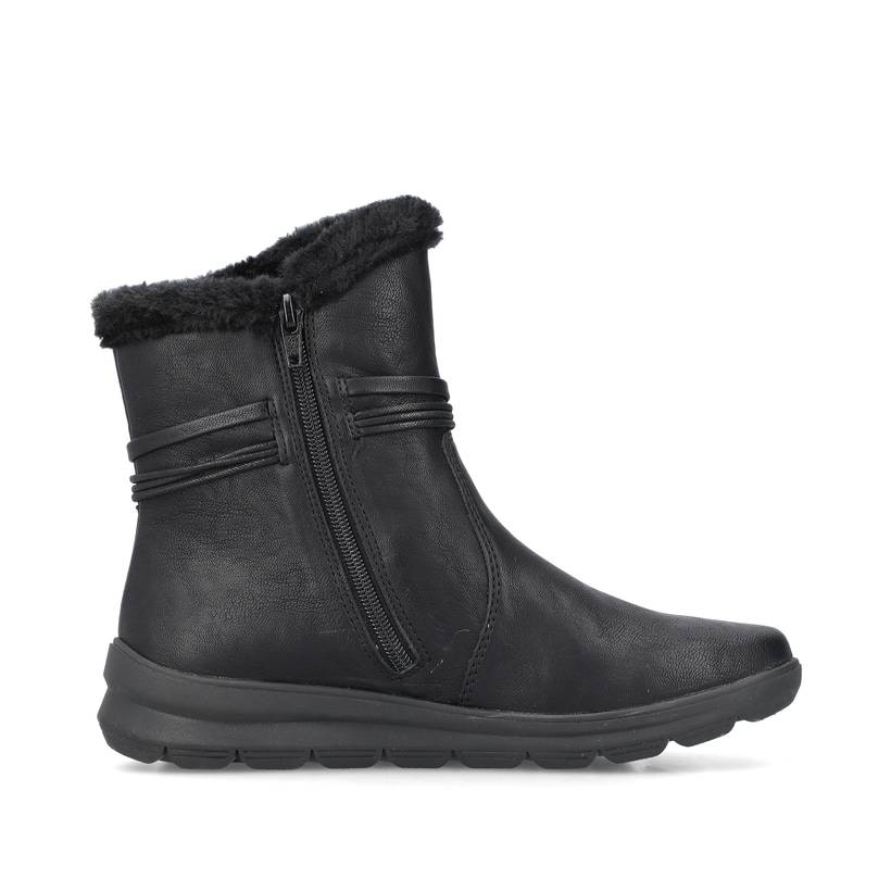 Rieker Artikelnummer Z0070-00 Rieker Damen Kurzstiefel tiefschwarz im Angebot