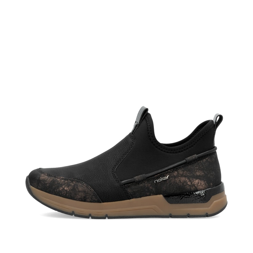 Rieker Artikelnummer 58954-00 Rieker Damen Slipper urbanschwarz