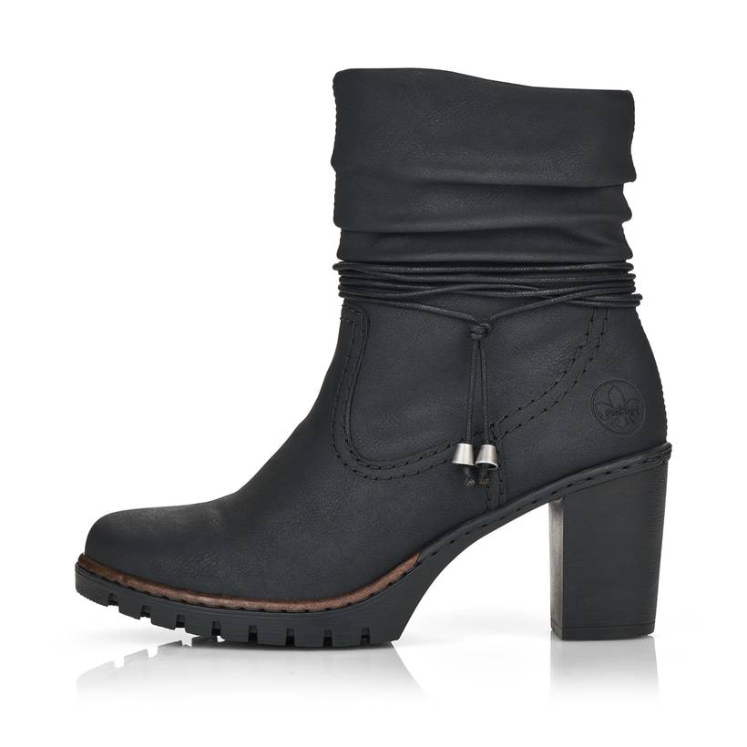 Rieker Artikelnummer Y2591-01 Rieker Damen Stiefeletten tiefschwarz