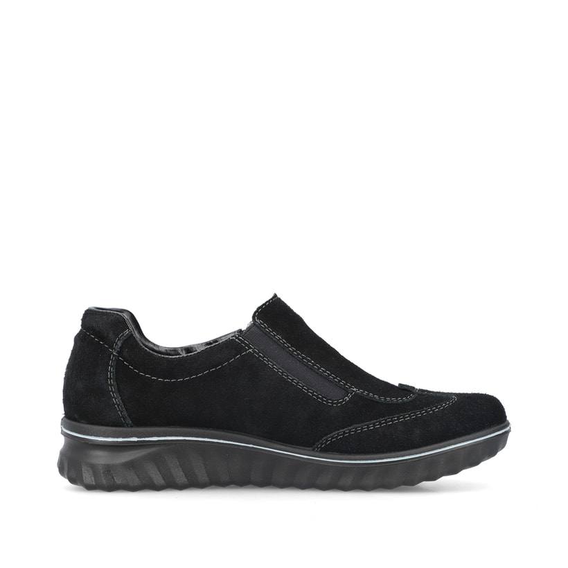 Rieker Artikelnummer 59071-00 Rieker Damen Slipper asphaltschwarz Meist gekauft