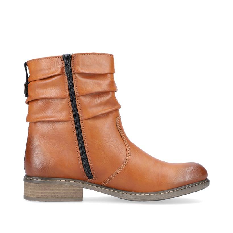 Rieker Artikelnummer Z4180-22 Rieker Damen Kurzstiefel karamellbraun Online