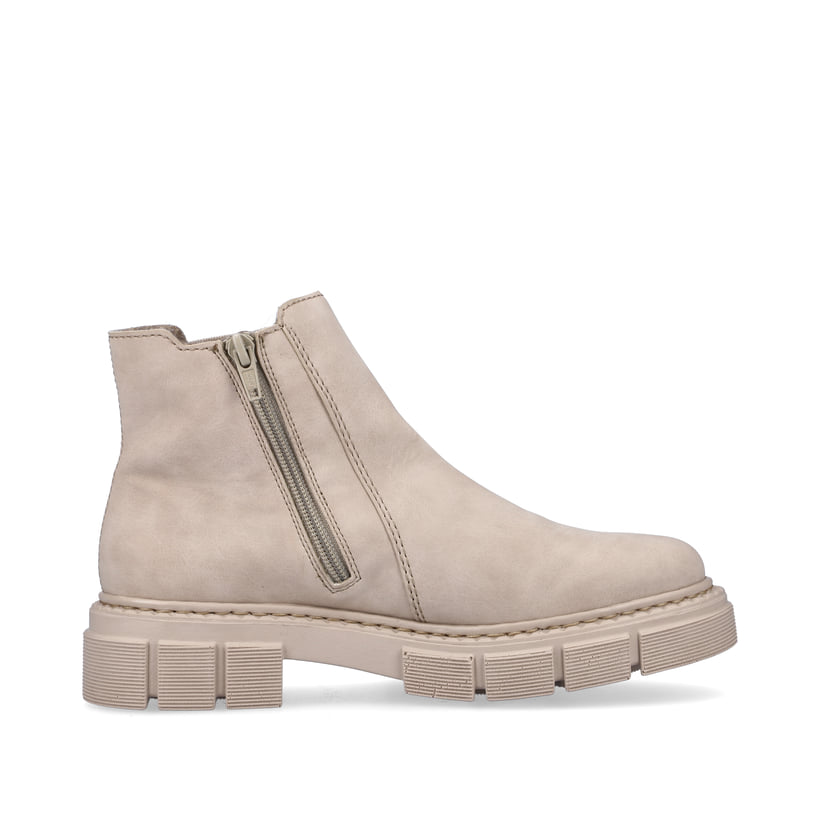 Rieker Artikelnummer M3854-62 Rieker Damen Chelsea Boots hellbeige Outlet