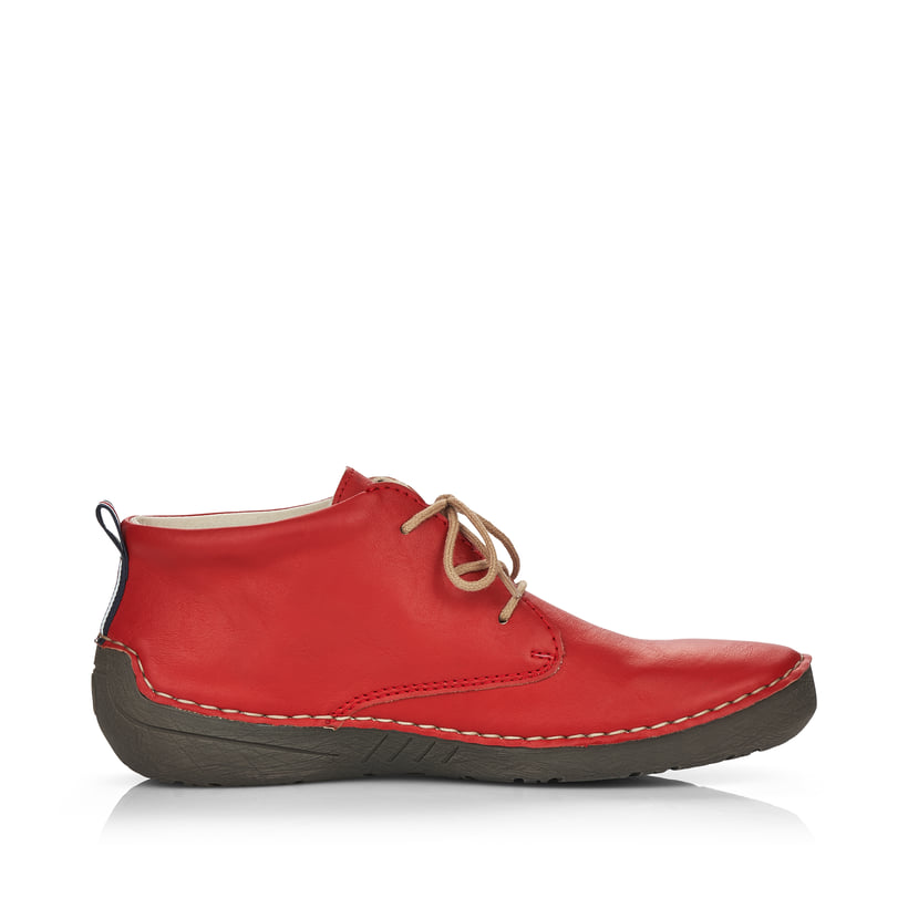 Rieker Artikelnummer 52522-33 Rieker Damen Schnürschuhe rubinrot Angebote