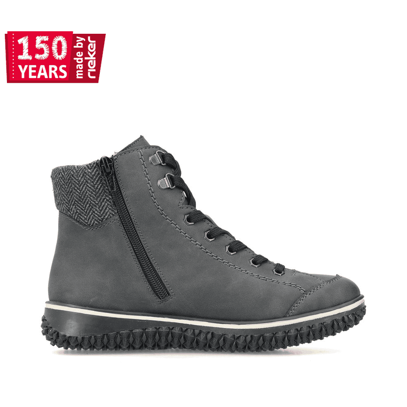 Rieker Artikelnummer Z4251-45 Rieker Damen Schnürstiefel carbongrau Nur für heute
