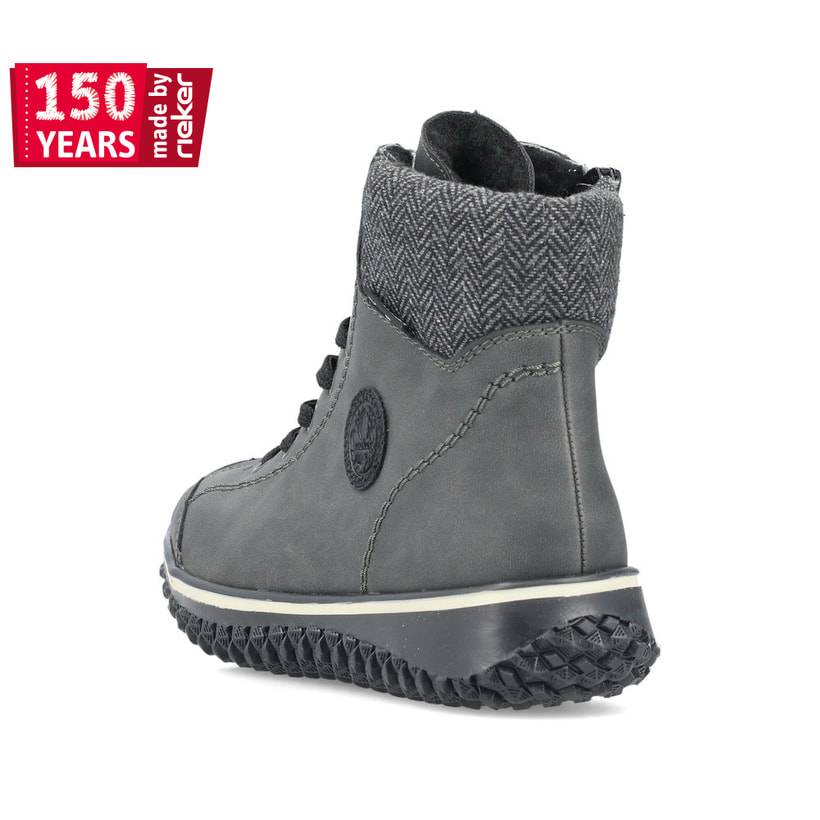 Rieker Artikelnummer Z4251-45 Rieker Damen Schnürstiefel carbongrau Nur für heute