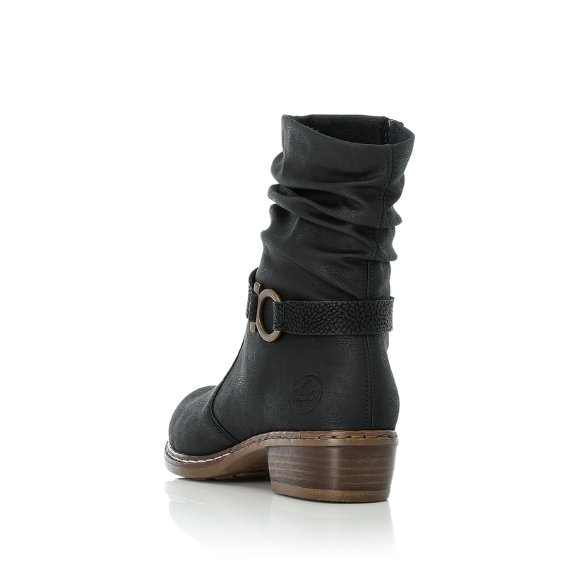Rieker Artikelnummer Y08R1-00 Rieker Damen Stiefeletten tiefschwarz Sonderangebot der Fabrik
