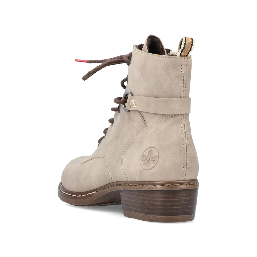 Rieker Artikelnummer Y0820-64 Rieker Damen Stiefeletten hellbeige Nur noch ein Tag übrig
