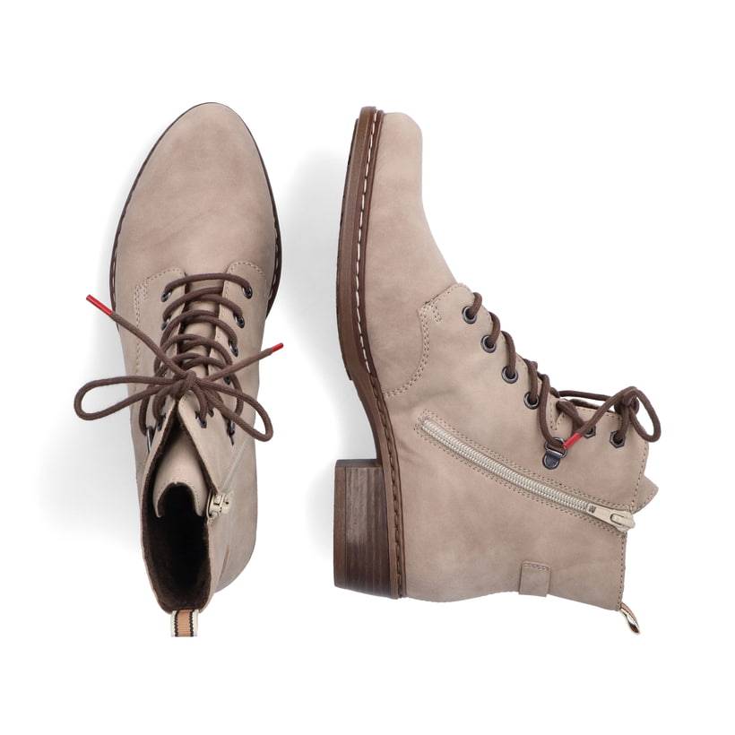 Rieker Artikelnummer Y0820-64 Rieker Damen Stiefeletten hellbeige Nur noch ein Tag übrig