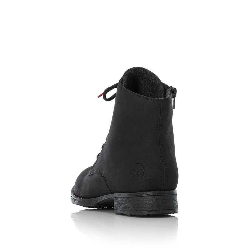 Rieker Artikelnummer 70821-00 Rieker Damen Schnürstiefel graphitschwarz Super Rabatt