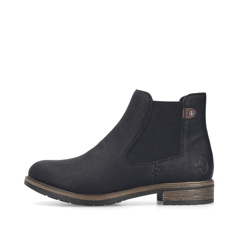 Rieker Artikelnummer 72254-00 Rieker Damen Chelsea Boots asphaltschwarz
