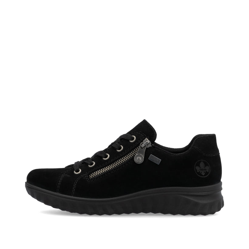 Rieker Artikelnummer 59000-00 Rieker Damen Schnürschuhe nachtschwarz
