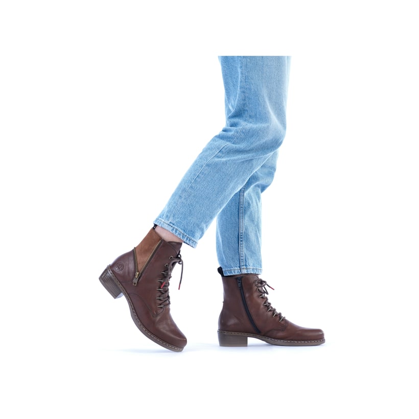 Rieker Artikelnummer Y0800-24 Rieker Damen Stiefeletten kastanienbraun Begrenzt auf 3 Tage