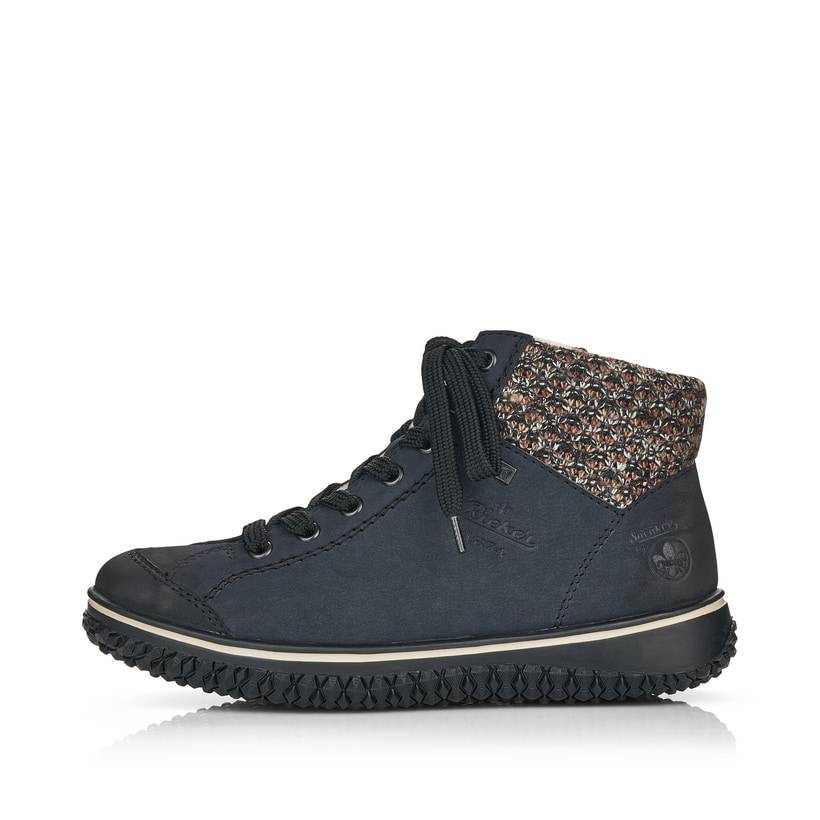 Rieker Artikelnummer Z4243-14 Rieker Damen Schnürschuhe dunkelblau