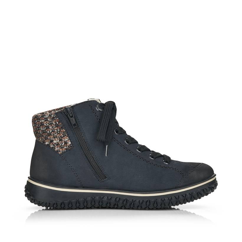 Rieker Artikelnummer Z4243-14 Rieker Damen Schnürschuhe dunkelblau Rabatte dieses Monats