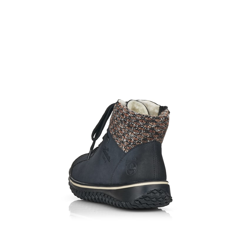 Rieker Artikelnummer Z4243-14 Rieker Damen Schnürschuhe dunkelblau Rabatte dieses Monats