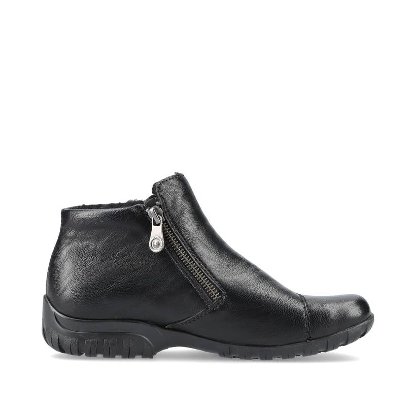 Rieker Artikelnummer L4663-01 Rieker Damen Slipper nachtschwarz Outlet