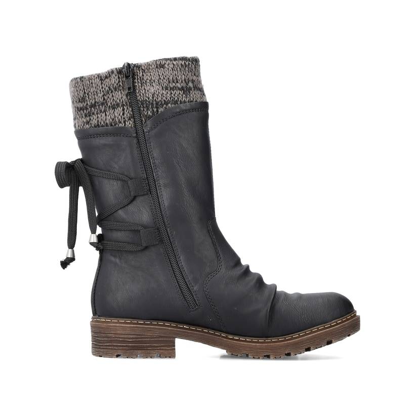 Rieker Artikelnummer Z4773-01 Rieker Damen Kurzstiefel asphaltschwarz Verkauf