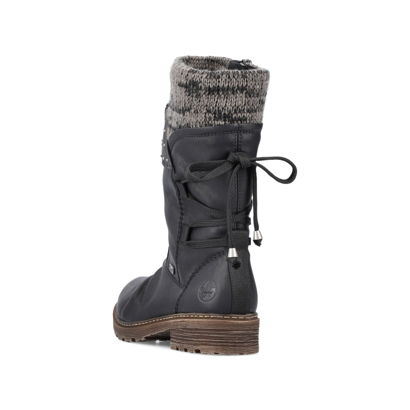 Rieker Artikelnummer Z4773-01 Rieker Damen Kurzstiefel asphaltschwarz Verkauf