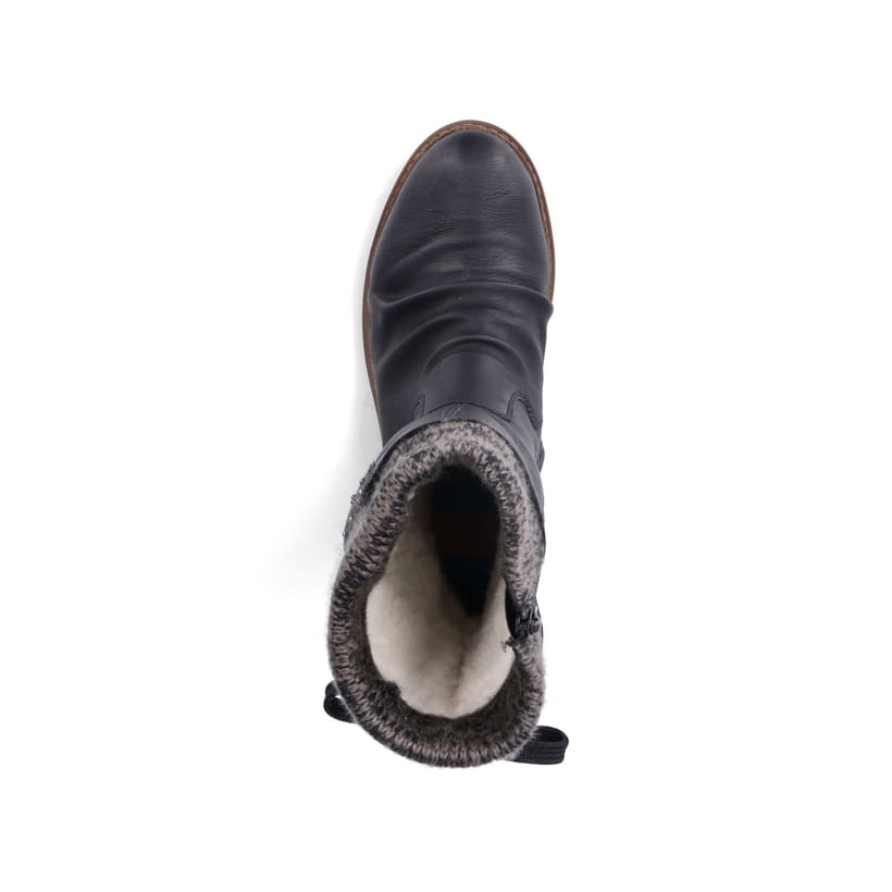 Rieker Artikelnummer Z4773-01 Rieker Damen Kurzstiefel asphaltschwarz Verkauf