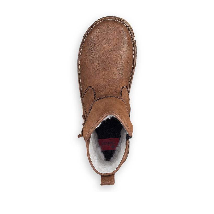 Rieker Artikelnummer Z3772-22 Rieker Damen Kurzstiefel zimtbraun Günstiger Verkauf