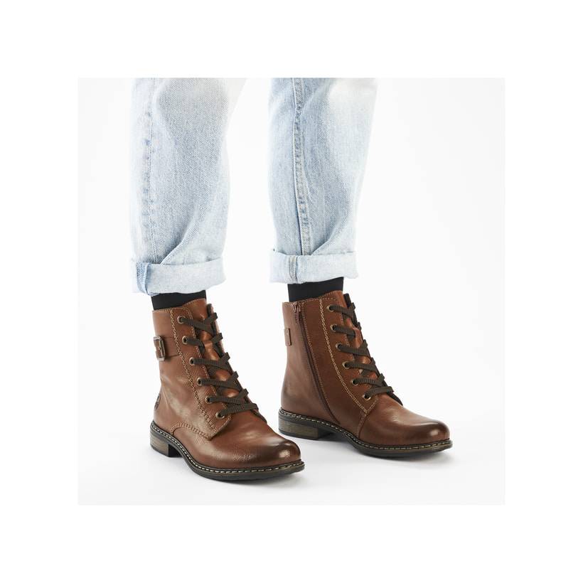 Rieker Artikelnummer 71202-24 Rieker Damen Schnürstiefel kastanienbraun Meist gekauft