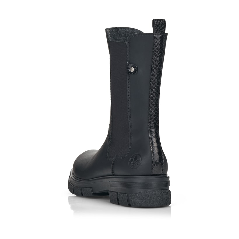 Rieker Artikelnummer Z9180-02 Rieker Damen Chelsea Boots carbonschwarz Fabrik Onlineshop
