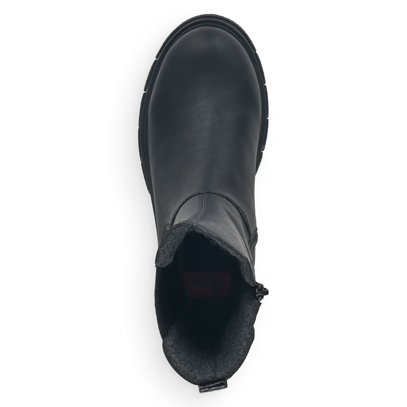 Rieker Artikelnummer Z9180-02 Rieker Damen Chelsea Boots carbonschwarz Fabrik Onlineshop