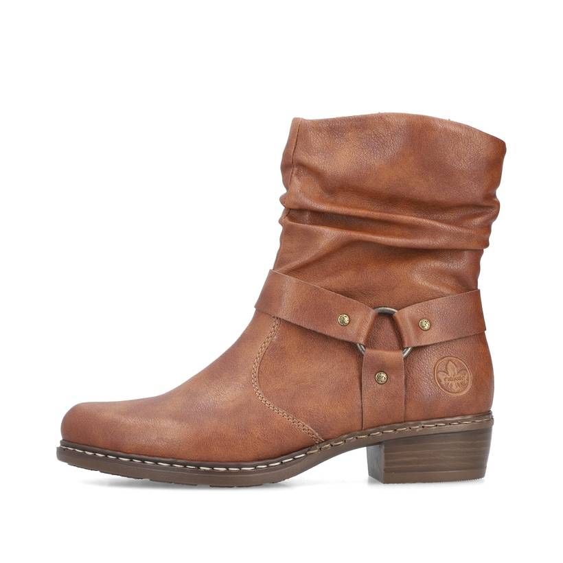 Rieker Artikelnummer Y0850-24 Rieker Damen Stiefeletten fuchsbraun