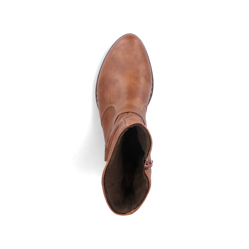 Rieker Artikelnummer Y0850-24 Rieker Damen Stiefeletten fuchsbraun Fabrikpreis