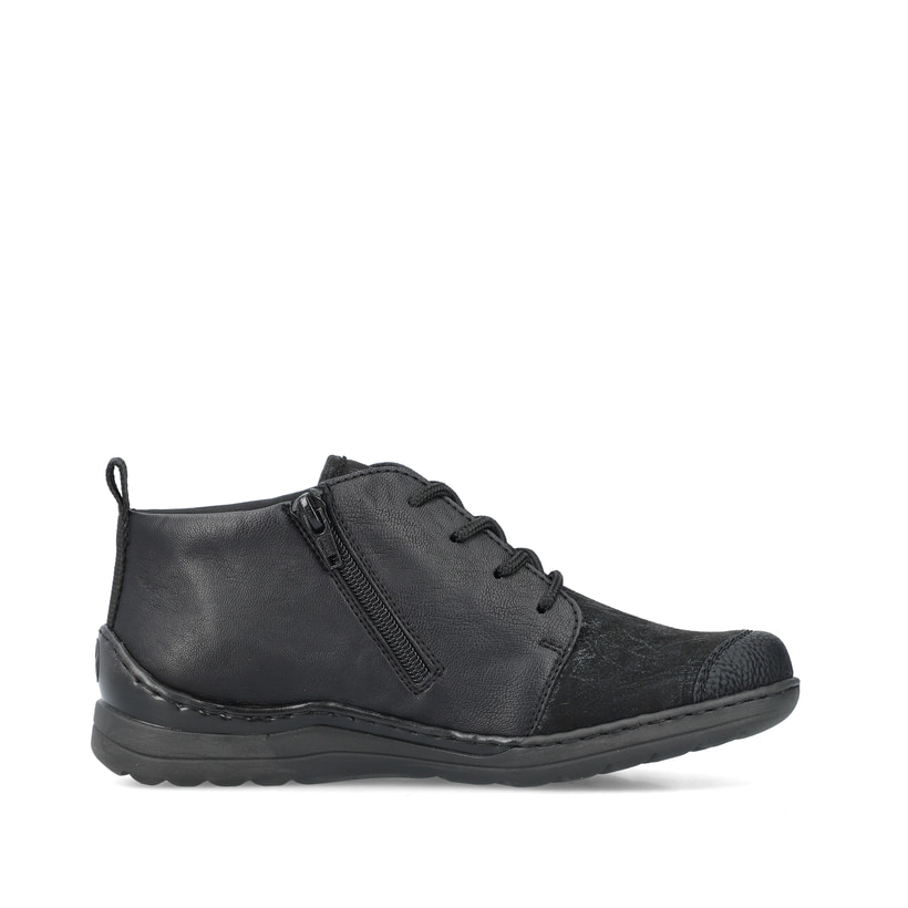Rieker Artikelnummer 48922-00 Rieker Damen Schnürschuhe urbanschwarz Sonderangebot
